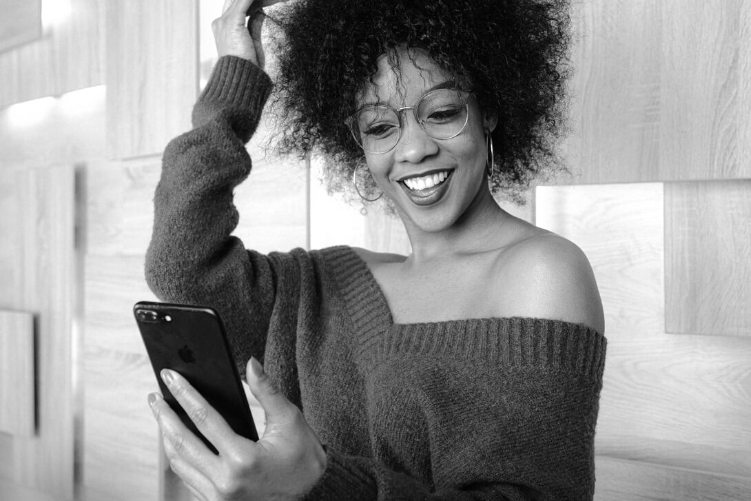 Young Woman Taking Selfie